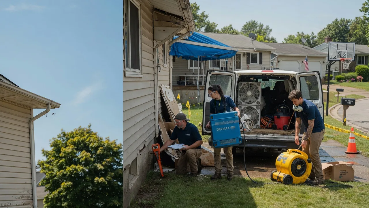 Ceiling Leak Cleanup in Shabbona, IL near me
